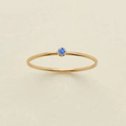 Dainty Birthstone Ring