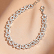 Love Hearts Diamond Bracelet