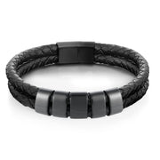 Minimal Personalized Name(s) Leather Bracelet