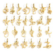 Dainty Heart Letter Initial Necklace