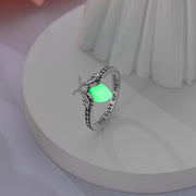 S925 Glowing Lume Firefly Ring