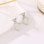 Geometric Overlap Earrings