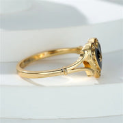 Antique Inspired Heart Ring