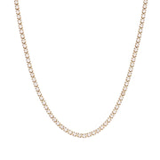 2mm Dainty Tennis Chain Bracelet and Necklace