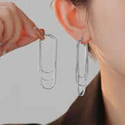 Dainty Tassel Dangle Chain Earrings
