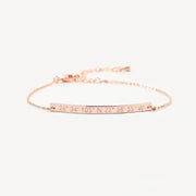 Dainty Thin Engraving Bracelet